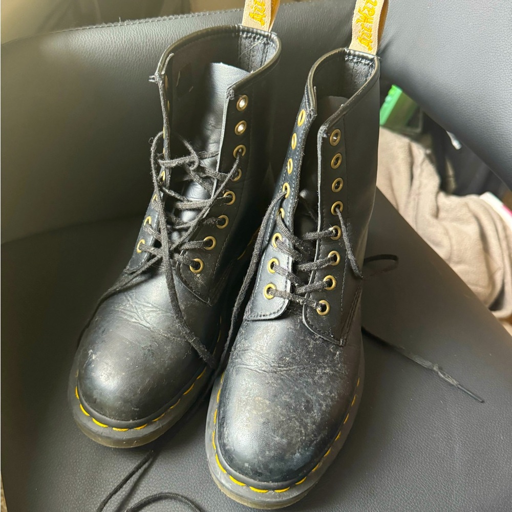 Worn in doc martens